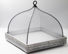 Load image into Gallery viewer, Square Woven Tray + Cover