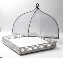 Load image into Gallery viewer, Square Woven Tray + Cover