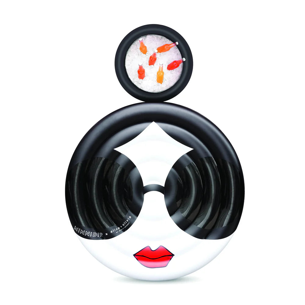 The MINNIDIP x ALICE + OLIVIA Round Float with Cooler